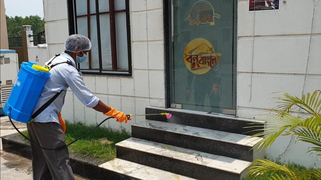 ホテル Panthashala Santiniketan Sri Niketan エクステリア 写真